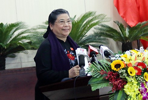 Wakil Harian Ketua MN Vietnam, Tong Thi Phong menghadiri Persidangan Dewan Rakyat Kota Da Nang - ảnh 1
