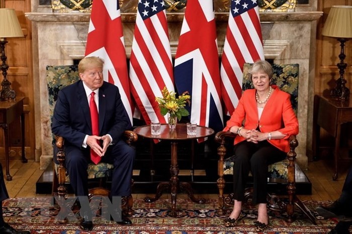 Inggris dan AS sepakat menjalankan permufakatan dagang bebas bilateral - ảnh 1