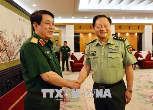 Memperkuat hubungan pertahanan Vietnam-Tiongkok - ảnh 1