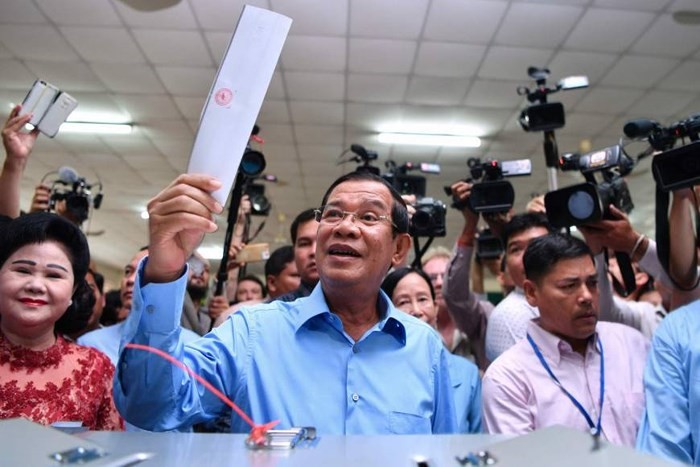 Partai Rakyat Kamboja merebut mayoritas jumlah kursi pada pemilu Parlemen - ảnh 1