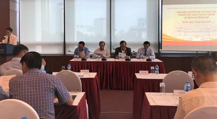 Konferensi tematik: “Pekerjaan terhadap orang Vietnam di luar negeri dan usaha melindungi warga negara - ảnh 1