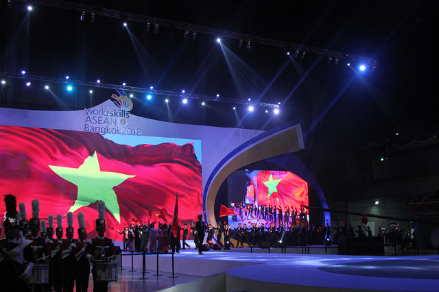 Vietnam menduduki posisi ke-2 dalam kompetisi ketrampilan ASEAN yang ke-12 - ảnh 1