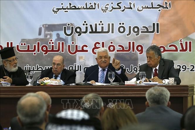 PLO menuduh AS dan Israel yang berupaya menghentikan  target pembentukan Negara Palestina - ảnh 1