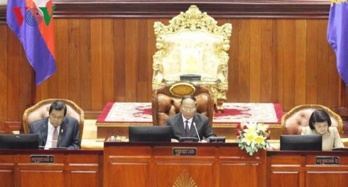 Parlemen Kamboja merevisi Undang-Undang untuk membuka jalan bagi politikus oposisi pulang kembali ke gelanggang politik - ảnh 1