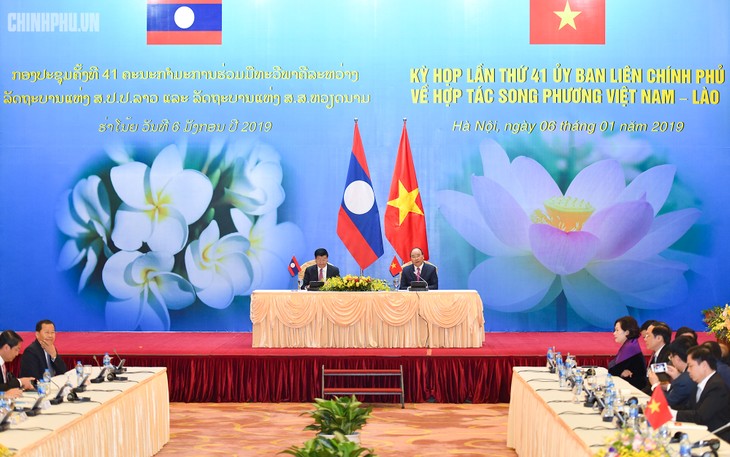 Persidangan ke-41 Komite Antar-Pemerintah Vietnam-Laos - ảnh 1