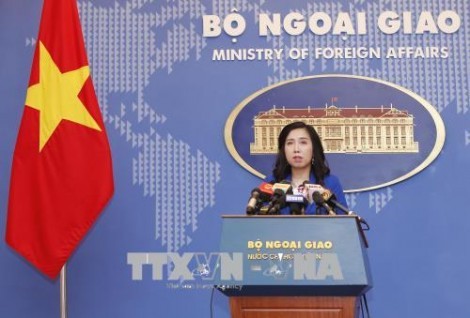 Jawaban dari juru bicara Kementerian Luar Negeri Vietnam, Le Thi Thu Hang tentang hasil pertemuan puncak ke-2 antara AS dan RDRK - ảnh 1