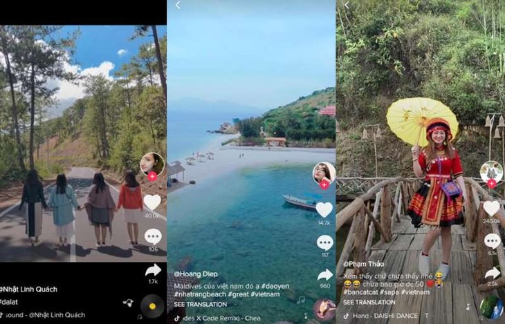 Kerjasama internasional sosialisasi pariwisata Vietnam dengan video pendek - ảnh 1