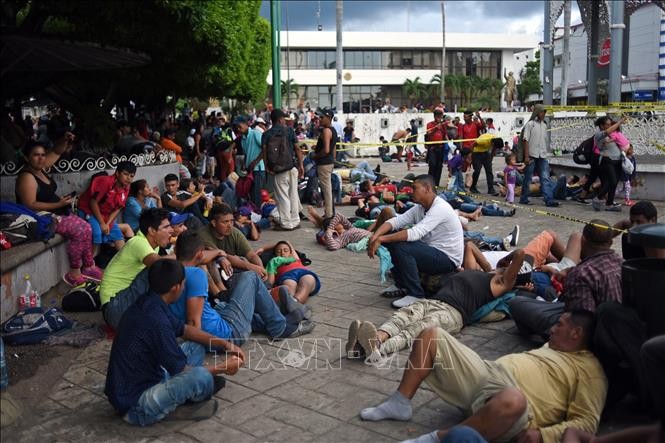 DPR AS mengesahkan paket keuangan untuk memecahkan masalah migran lintas perbatasan dengan Meksiko - ảnh 1