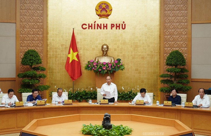 PM Vietnam, Nguyen Xuan Phuc memimpin temu kerja dengan Komite Pengelolaan Modal Negara - ảnh 1