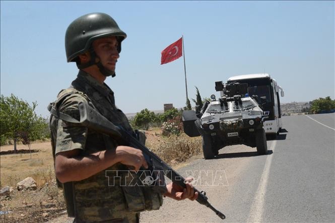 Presiden Turki menyindir pelaksanaan operasi militer di Suriah - ảnh 1