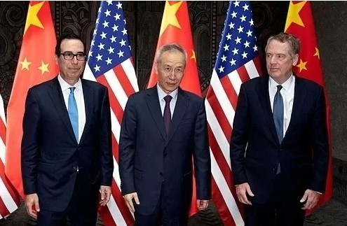 AS dan Tiongkok mengawali putaran perundingan dagang yang baru - ảnh 1