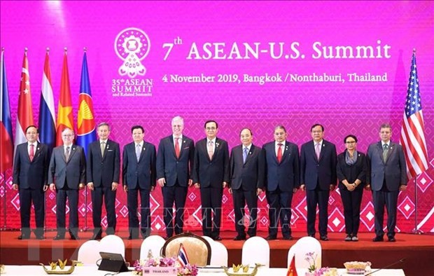 KTT ASEAN 35: AS menegaskan tetap berkaitan dengan Asia - ảnh 1