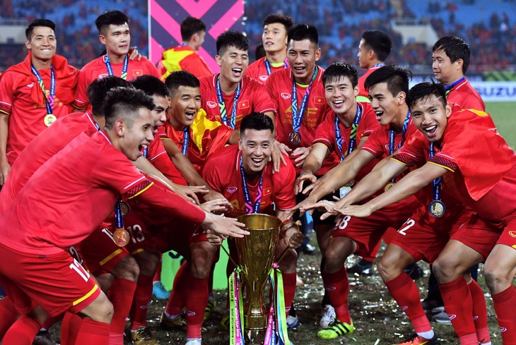 AFF Ward 2019: Tim sepak bola putra Vietnam meraih hadiah Timnas putra yang terkemuka - ảnh 1