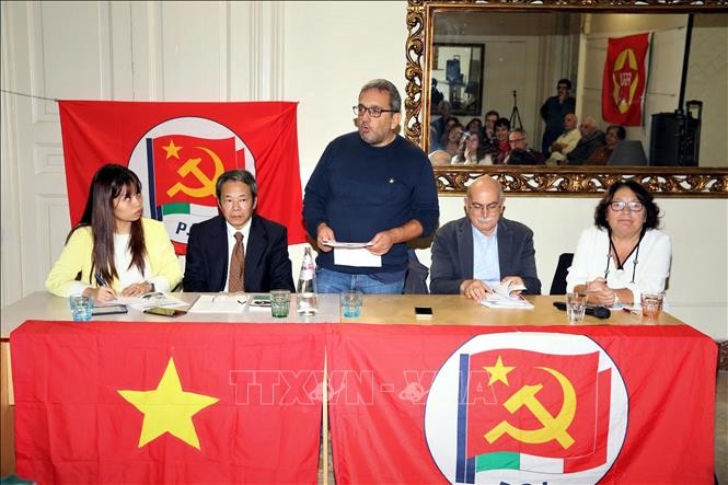 Partai Komunis Italia memperingati HUT ke-50 Pelaksanaan Testamen Presiden Ho Chi Minh - ảnh 1