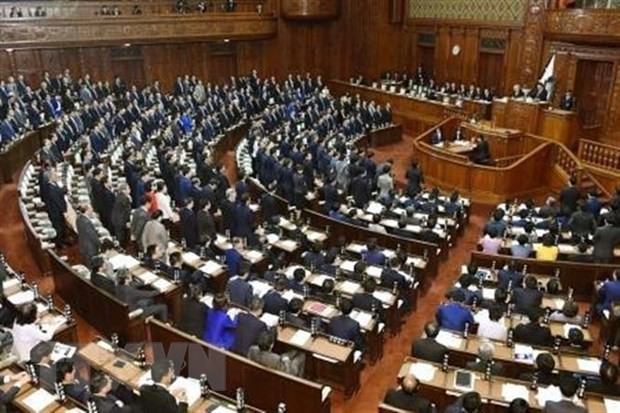 Parlemen Jepang mengesahkan permufakatan dagang dengan AS - ảnh 1