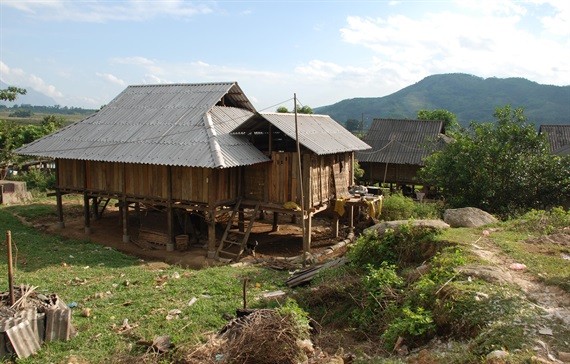 Keindahan kebudayaan warga etnis minoritas  Kho Mu di Provinsi Lai Chau - ảnh 2