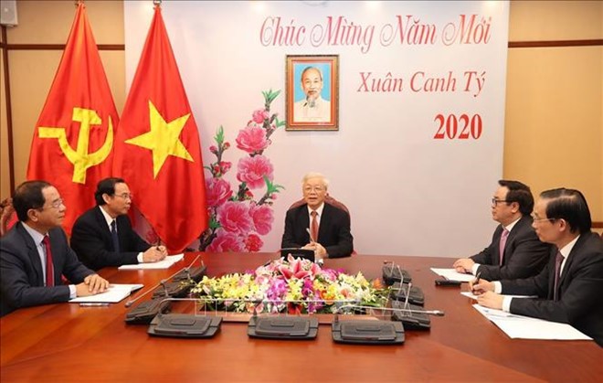 Tilgram ucapan selamat sehubungan dengan peringatan HUT ke-70 penggalangan hubungan diplomatik Vietnam-Tongkok - ảnh 1