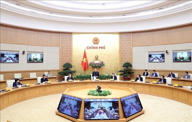 PM Nguyen Xuan Phuc memimpin Konferensi evaluasi masa 10 tahun pelaksanaan proyek “Ketahanan bahan pangan nasional” - ảnh 1