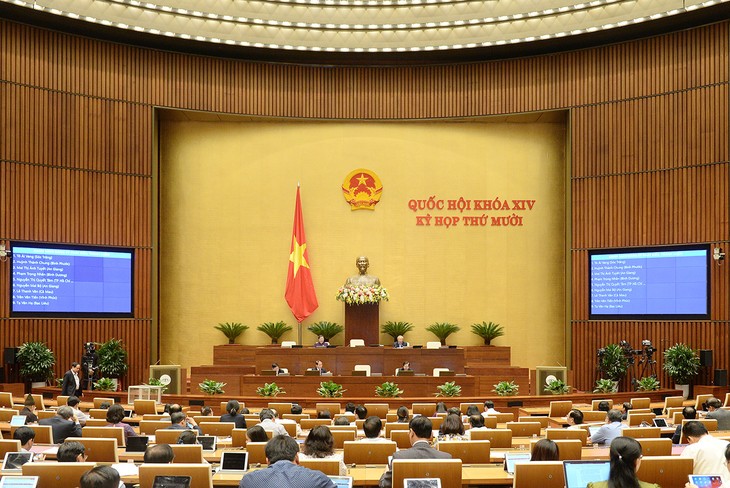 MN membahas rancangan resolusi mengenai pemerintahan perkotaan di Kota Ho Chi Minh dan mengesahkan resolusi mengenai personalia - ảnh 1