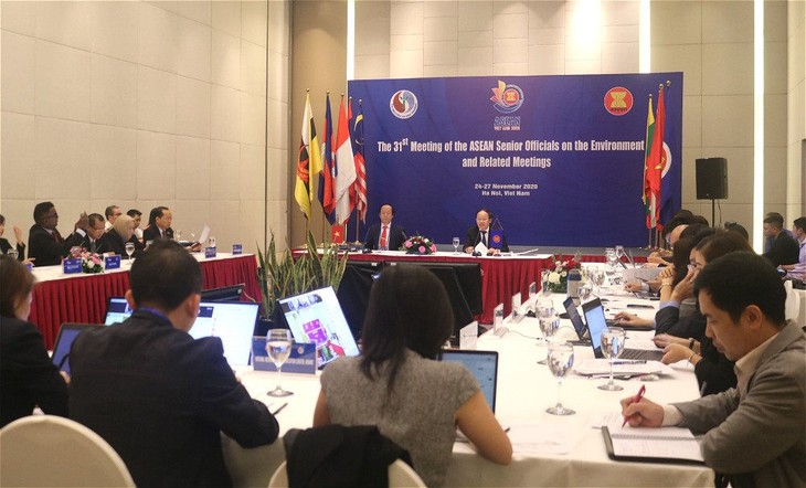 Konferensi Pejabat Senior ASEAN tentang Lingkungan Menuju ke Ekosistem yang Berkelanjutan - ảnh 1