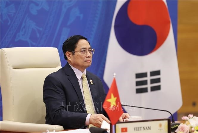 PM Pham Minh Chinh Hadiri KTT ASEAN-Republik Korea - ảnh 1