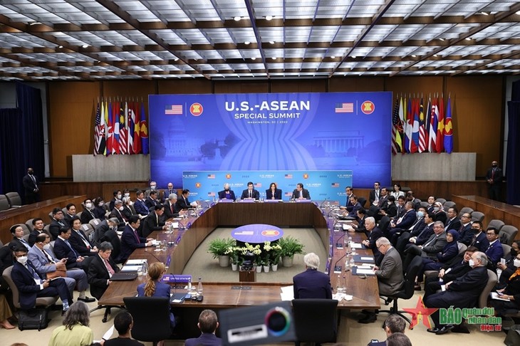 KTT Khusus ASEAN-AS 2022 Keluarkan Pernyataan Visi Bersama - ảnh 1