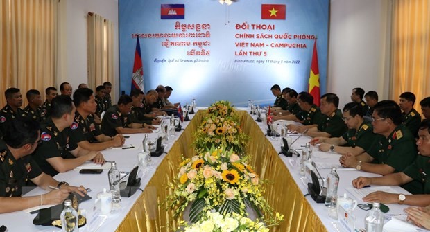 Dialog Kebijakan Pertahanan Vietnam-Kamboja Kali Ke-5  ​ - ảnh 1