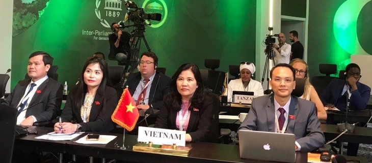 Legislator Muda Vietnam dan Legislator Muda Global Menghadapi Perubahan Iklim  - ảnh 1