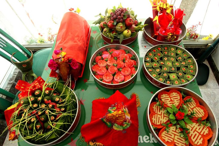Memperkenalkan Musim Dingin dan  Upacara Pernikahan Tradisional  di Vietnam - ảnh 3
