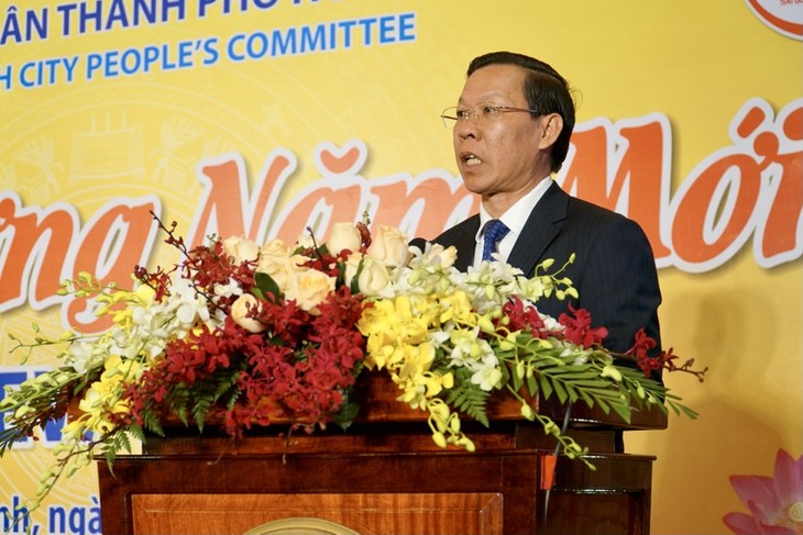 Pimpinan Kota Ho Chi  Minh Bertemu dengan Kantor  Perwakilan Asing - ảnh 1