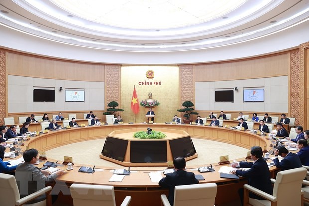 PM Pham Minh Chinh Memimpin Sidang Periodik Pemerintah Bulan Februari 2023 - ảnh 1