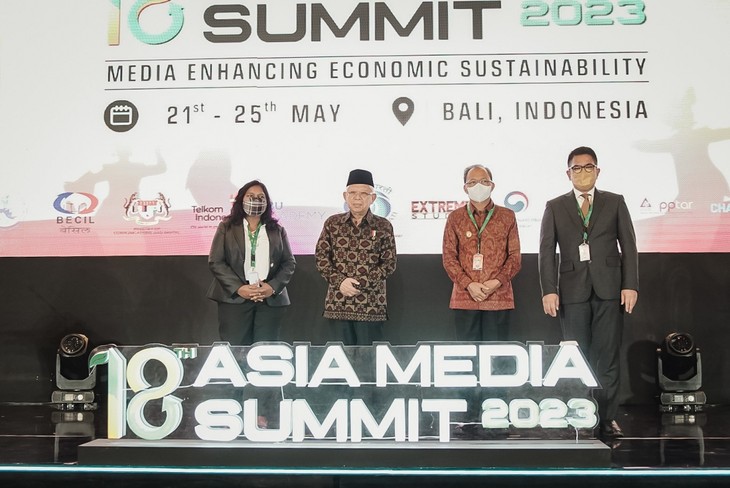 Pembukaan AMS 2023 di Indonesia: VOV Merebut Penghargaan Internasional AIBD - ảnh 1