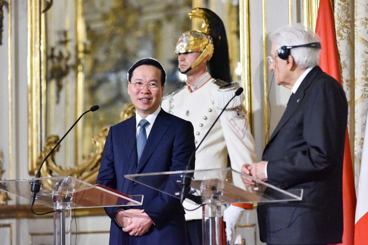 Italia Ratifikasi EVIPA Bertepatan dengan Kunjungan Presiden Vietnam, Vo Van Thuong - ảnh 1