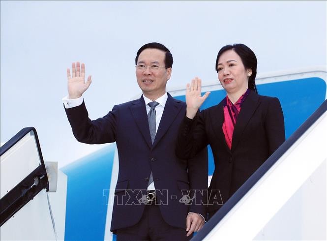 Kunjungan Resmi Presiden Vietnam, Vo Van Thuong ke Jepang Telah Capai Hasil-Hasil yang Penting dan Komprehensif - ảnh 1