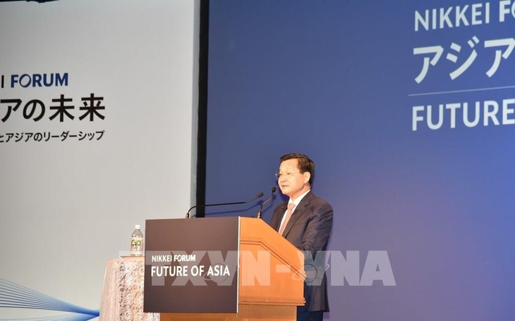 Deputi PM Vietnam, Le Minh Khai Hadiri dan Bacakan Pidato di Konferensi Masa Depan Asia yang ke-29 - ảnh 1