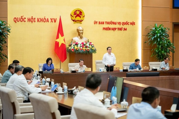 Pembukaan Sidang ke-34 Komite Tetap MN Vietnam - ảnh 1