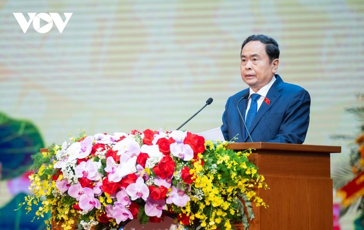 Ketua MN Vietnam, Tran Thanh Man Hadiri Upacara Peringatan HUT ke-30 Pembentukan Lembaga Audit Negara Vietnam - ảnh 1