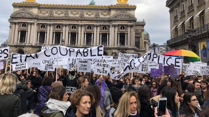 France : marche contre les violences faites aux femmes - ảnh 1