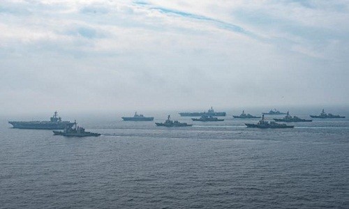 Japan, US conduct joint military drill amid growing tensions on Korean Peninsula - ảnh 1