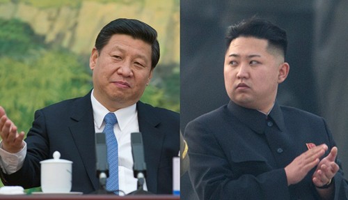 North Korea's Kim Jong Un meets Xi Jinping during surprise visit to China - ảnh 1