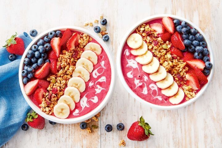 Acai Bowl-simple but perfect breakfast