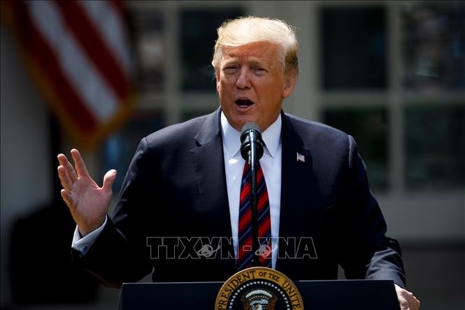 Trump says US doing well in trade talks with China - ảnh 1