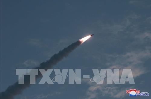 Japan says North Korea develops missiles with irregular trajectories - ảnh 1