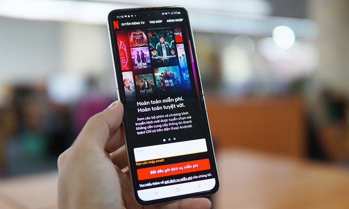 Netflix offers free plan on Android phones in Vietnam  ​ - ảnh 1