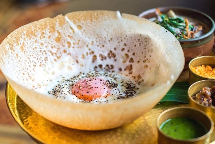 Egg hoppers, one of the top delicacies of Sri Lanka - ảnh 1