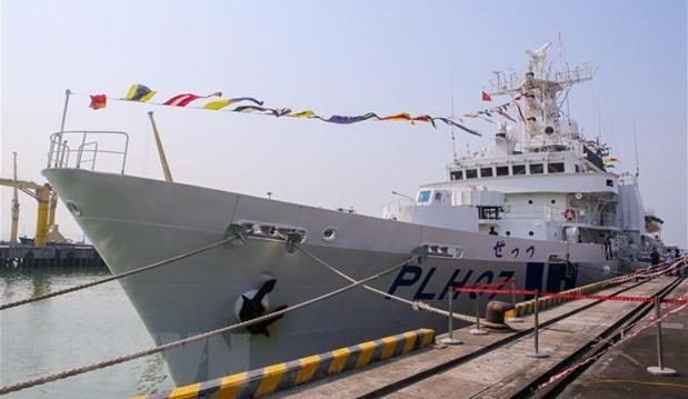 Japan Coast Guard patrol ship visits Da Nang - ảnh 1