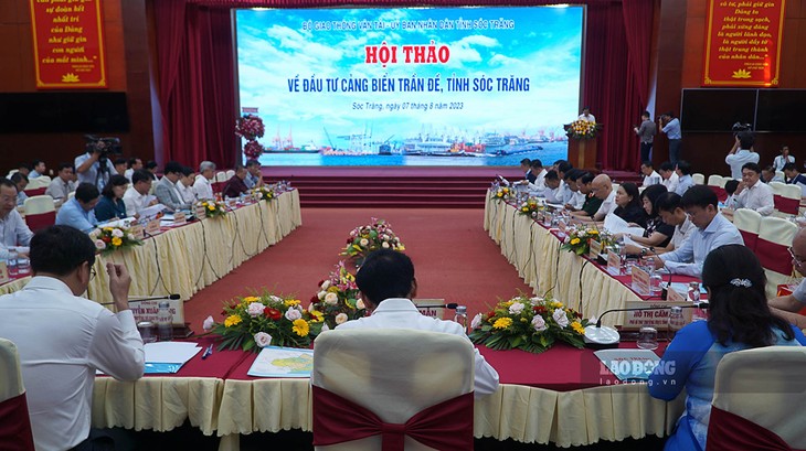 Tran De to become a deep-water seaport in the Mekong River Delta - ảnh 1