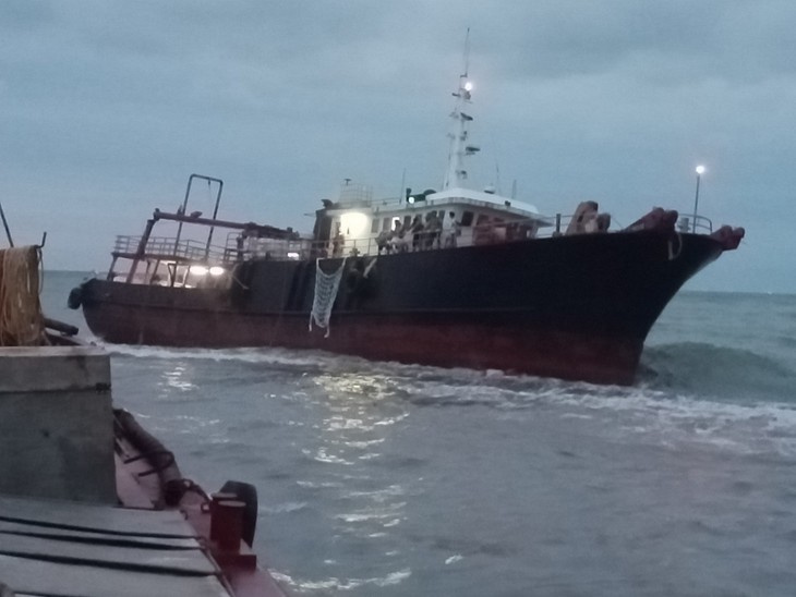 Hai Phong saves seven sailors on a cargo Hong Kong vessel - ảnh 1