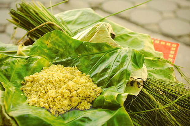 Young green sticky rice – autumn's special gift - ảnh 1