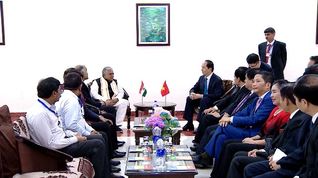 Presiden Vietnam, Tran Dai Quang memulai kunjungan kenegaraan di Republik India - ảnh 2